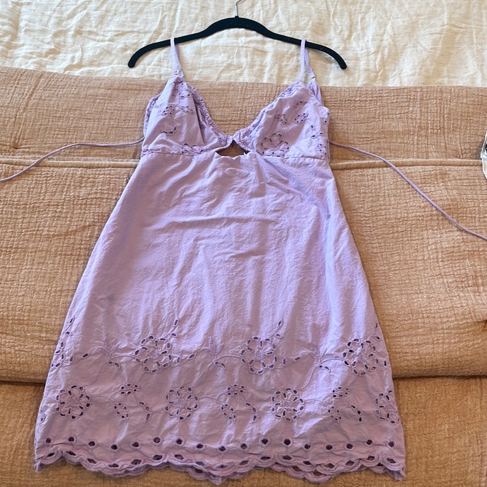Zara violet dress
